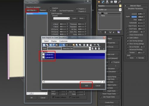 آموزش ساخت کردن پارچه در تری دی مکس